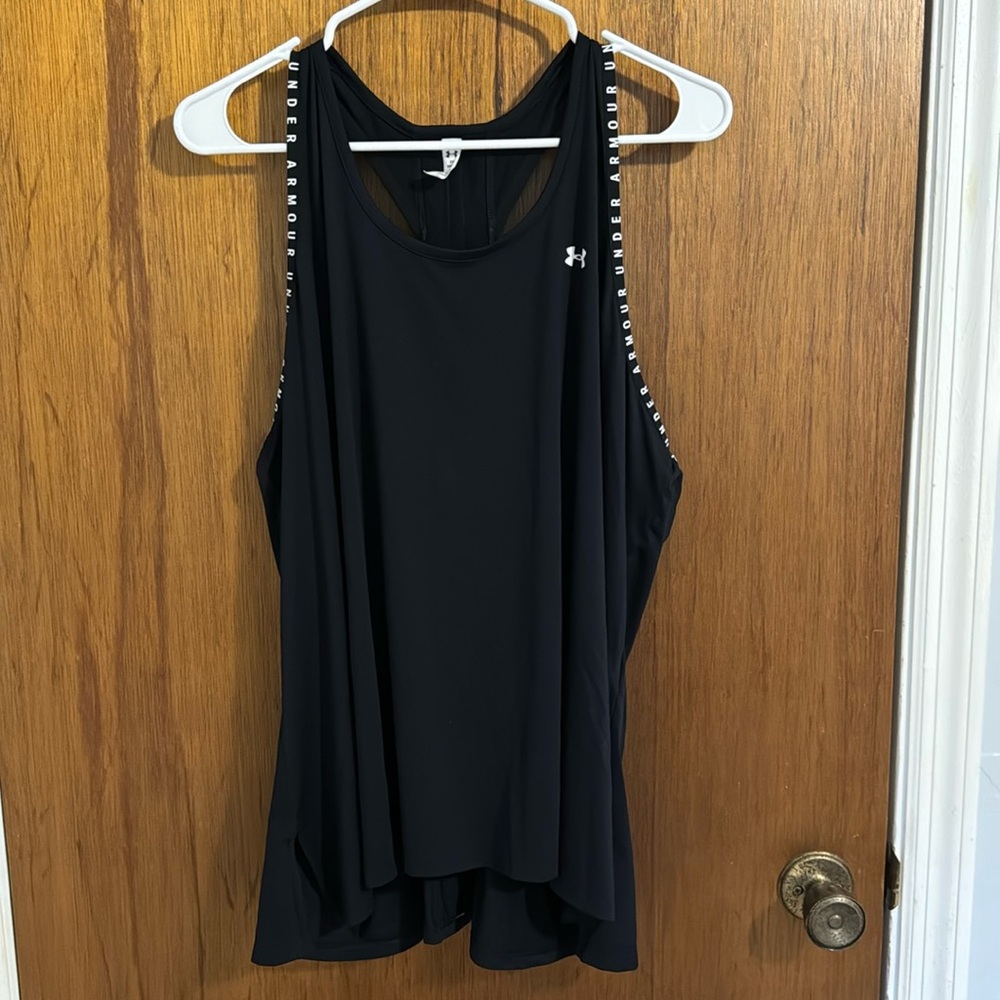 Under Armour 2X Black Knockout Tank